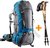 Deuter Aircontact 60+10 SL женский с треккинговыми палками Leki Retro
