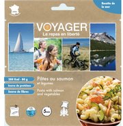 Voyager Паста с лососем и овощами
