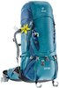 Рюкзак туристический Deuter Aircontact 60+10 SL женский 3320419 2238 Leaf forest
