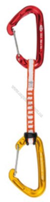 Оттяжка с карабинами Climbing Technology Fly-Weight Pro DY 17 anod