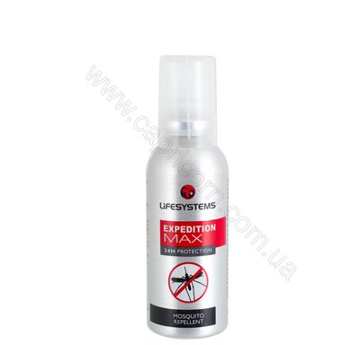 Средство защиты от насекомых  Lifesystems Expedition MAX DEET Mosquito Repellent 100 ml