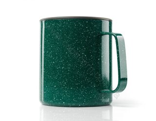 Термокружка GSI Outdoors Glacier Stainless 445 ml Camp Cup Green 0.445 л