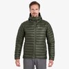 Куртка пуховая  Montane Anti-Freeze Hoodie Oak Green