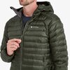 Куртка пуховая  Montane Anti-Freeze Hoodie Oak Green