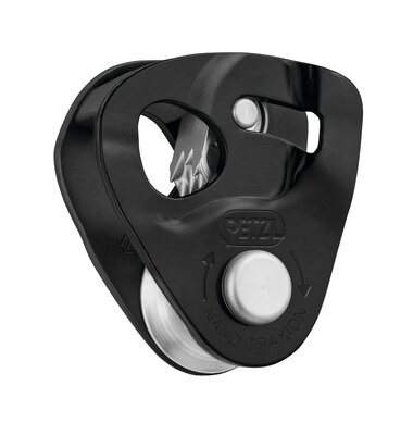 Блок-затискач Petzl Nano Traxion Black