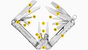 Мультитул Leatherman Rebar Black, чохол Molle