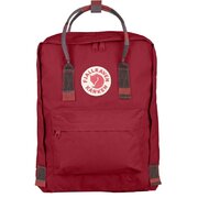 Рюкзак городской Fjallraven Kanken Deep red/Random Blocked 23510.325-915