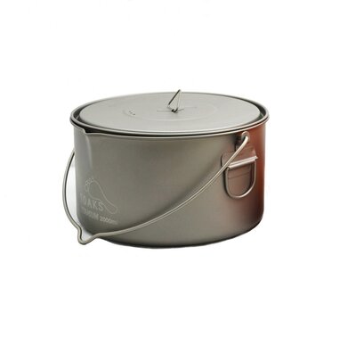 Котелок Toaks Titanium 2000 ml Pot With Bail Handle