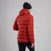 Куртка пуховая  Montane женская Resolve XT Hoodie Saffron red