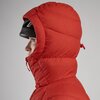 Куртка пуховая  Montane женская Resolve XT Hoodie Saffron red