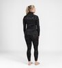 Термобелье кальсоны Aclima женские WarmWool Longs High Waist Black Motion