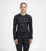 Термобілизна блуза Aclima жіноча WarmWool Crew Neck W's Black Motion Black motion M (INT)