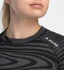 Термобілизна блуза Aclima жіноча WarmWool Crew Neck W's Black Motion Black motion M (INT)