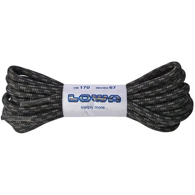 Шнурки Lowa Trekking 170 cm Black-grey