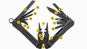 Мультитул Leatherman Super Tool 300 EOD Black чохол MOLLE чорний