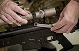 Мультитул Leatherman MUT EOD black чехол Molle олива, sight adjuster