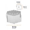 Вітрозахист Petromax для мангала Atago Heat Reflector