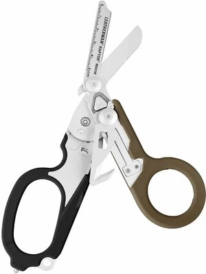 Ножиці Leatherman Raptor Rescue чохол MOLLE Coyote/Black