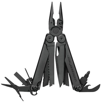 Мультитул Leatherman Wave Plus Black нейлоновый чехол,Molle