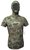 Майка неопреновая AquaDiscovery Hood Camo 3 мм со шлемом и коротким рукавом титан