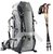 Deuter Aircontact 75+10 з треккінговими палицями Leki Retro